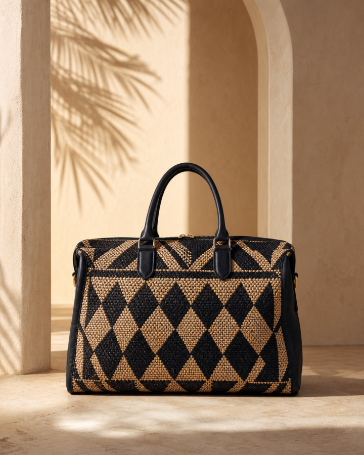 Accra Woven Weekender Bag