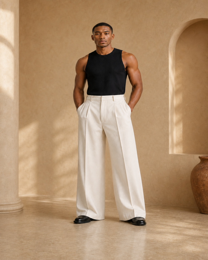 Ade Wide-Leg Trousers