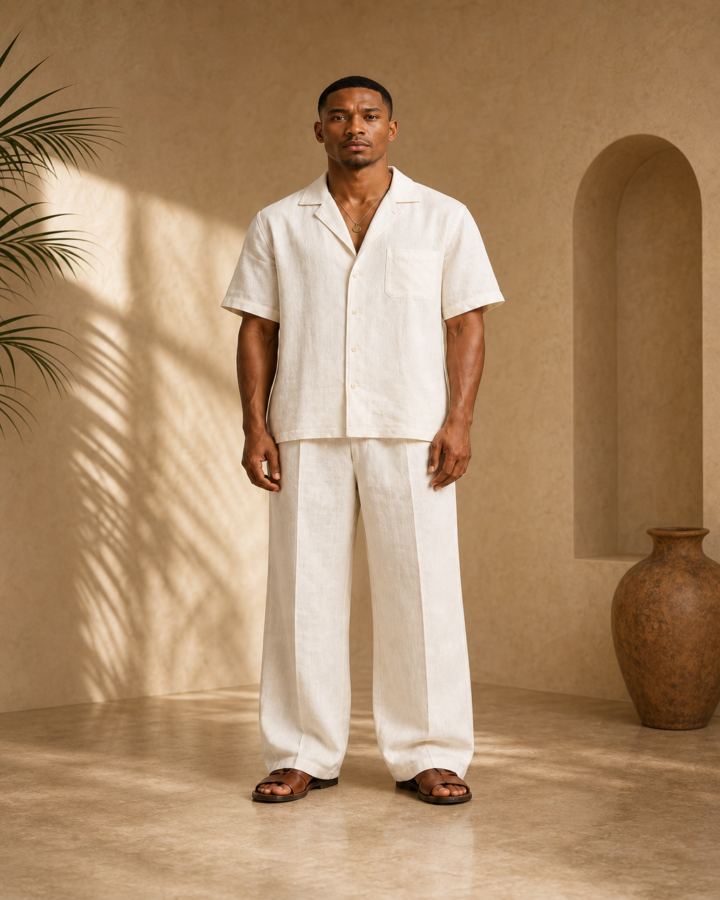Amari Linen Resort Shirt