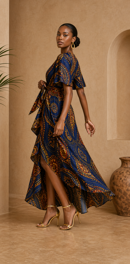 Kemi Wrap Dress