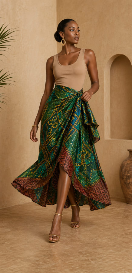 Sahara Wrap Skirt
