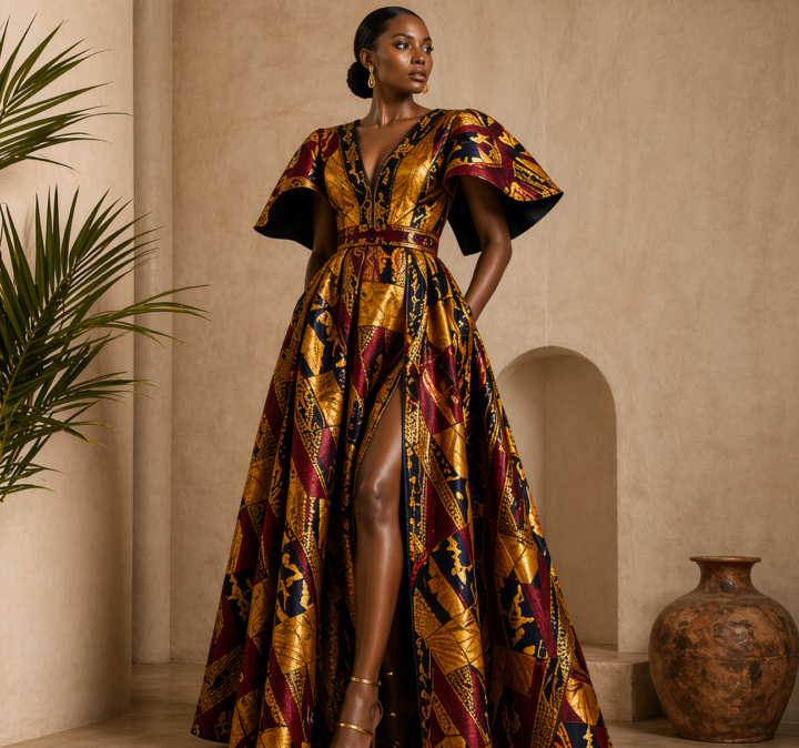 Sunburst Maxi Dress