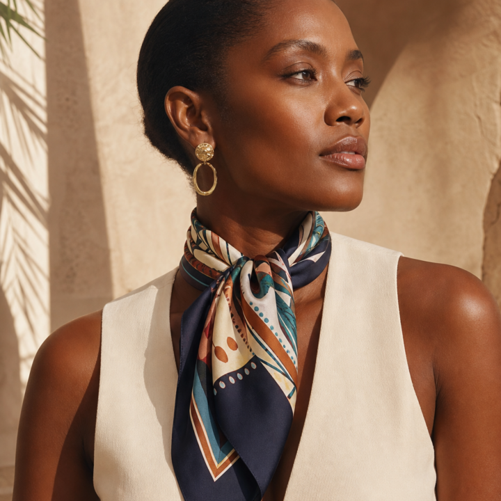 Ibi Printed Neckerchief
