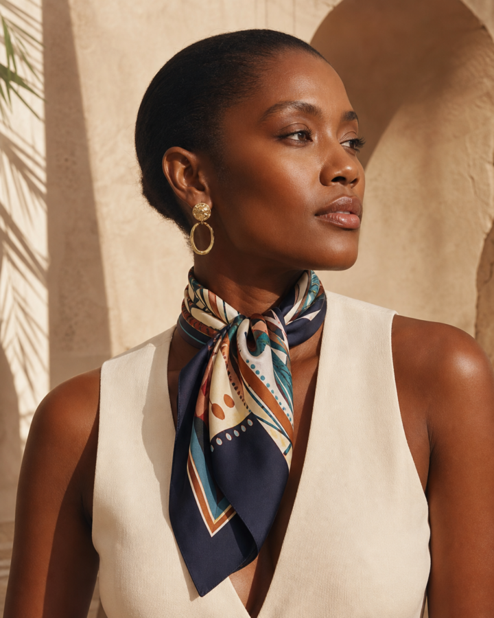 Ibi Printed Neckerchief