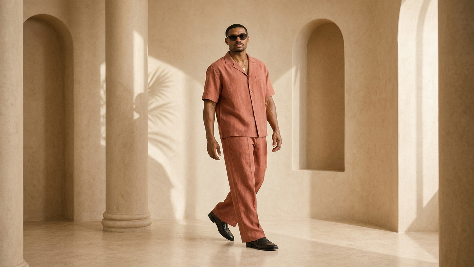 Editorial movement view of the Jabari Relaxed Set