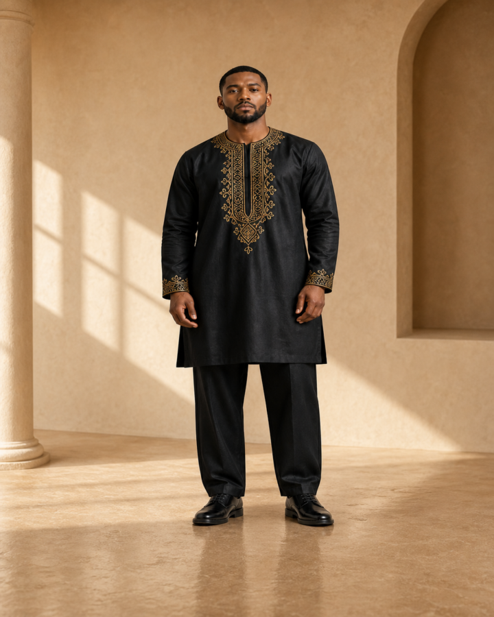 Kwame Embroidered Tunic
