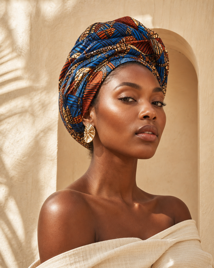 Sika Patterned Headwrap